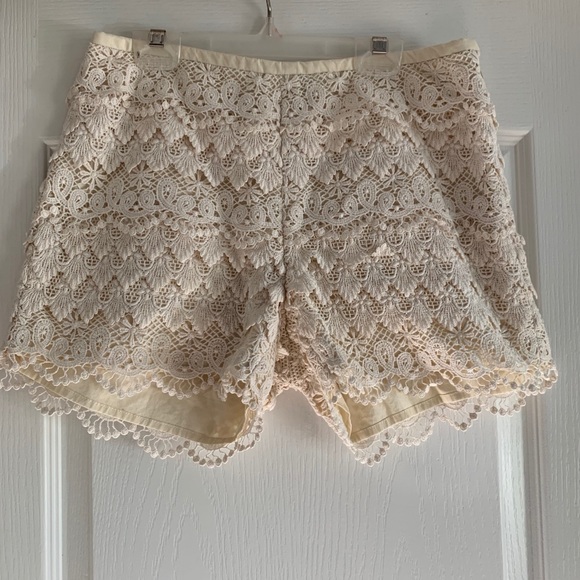 J. McLaughlin HIGHRISE crochet cotton shorts - Picture 10 of 10